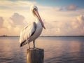 Pelican standing on a