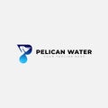 Pelican water initial P logo designs abstract Royalty Free Stock Photo