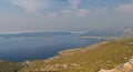 Peljesac panorama Royalty Free Stock Photo
