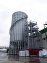 Pellet production plant. Environmental resources for heating homes.