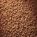 Pellet texture background, perfect for illustrating warmth and comfort