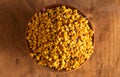 Pellets of Yellow Bee Pollen Royalty Free Stock Photo