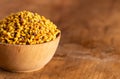 Pellets of Yellow Bee Pollen Royalty Free Stock Photo