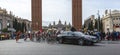 The Peloton in Barcelona - Tour de Catalunya 2016