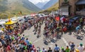 The Peloton in Mountains - Tour de France 2015