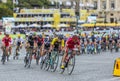 The Peloton in Paris - Tour de France 2017