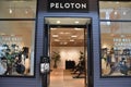 Peloton store at The Galleria mall in Houston, Texas Royalty Free Stock Photo