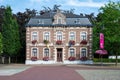 Pelt, Limburg, Belgium - Old town square and city hall of the village Royalty Free Stock Photo