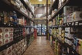 Pembroke Pines, Florida - Shelves lined with diverse beer brands at Total Wines, showcasing a vast selection of