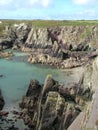Pembrokeshire coast Royalty Free Stock Photo