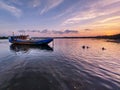 SUNSET VIEW AT PEMELISAN HARBOUR