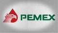 Pemex Flag Royalty Free Stock Photo