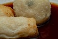 Pempek palembang is traditional food from South Sumatra,Indonesia.