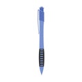 Pen ballpoint isolated vector white blue illustration background Royalty Free Stock Photo