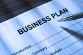 Pen and business plan form
