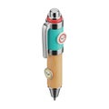 pen clip barrel tip button Royalty Free Stock Photo