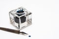 Pen and Inkwell Royalty Free Stock Photo