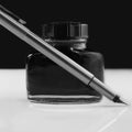 Pen and inkwell