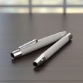 Minimalist White Pen With Industrial Design - Winner Of If Award