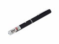 Pen laser pointer isolated on white Royalty Free Stock Photo