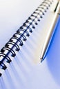 Pen and note-book Royalty Free Stock Photo