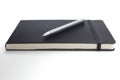 Pen on notebook Royalty Free Stock Photo