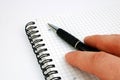 Pen and notebook #2 Royalty Free Stock Photo