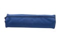 Pen pencil long case for school isolated on the white background Royalty Free Stock Photo