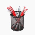 Pen pot Royalty Free Stock Photo