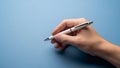 Pen showcasing the simplicity and functionality of the writing Royalty Free Stock Photo