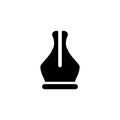 pen tip icon. Simple glyph, flat vector of Web icons for UI and UX, website or mobile application Royalty Free Stock Photo