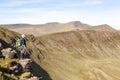 Pen Y Fan and Corn Du View