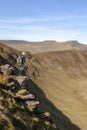 Pen Y Fan and Corn Du View