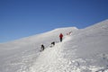 Pen y Fan mountain in winter Royalty Free Stock Photo