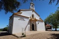 Shrine of Our Lady Queen of the Angels entrance. Rock of Arias Montano, Alajar, Huelva, Spain