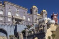 Pena National Palace - Sintra near Lisbon in Portugal Royalty Free Stock Photo