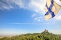 Pena Palace panoramic view Royalty Free Stock Photo