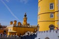 Pena Palace, a Romanticist castle in Sintra, Portugal Royalty Free Stock Photo