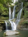 Penaladros Waterfall, Burgos Royalty Free Stock Photo