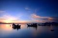 Penang Bridge Sunrise Royalty Free Stock Photo