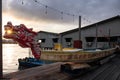 Penang Clan Jetty, Chew Jetty. Royalty Free Stock Photo