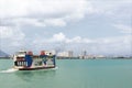 A Penang ferry Royalty Free Stock Photo