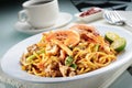 Penang Fried Prawn Noodle Royalty Free Stock Photo