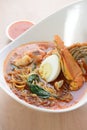 Penang Hokkien Prawn noodles Royalty Free Stock Photo