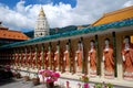 Penang, Malaysia: Buddhas at Kek Lok Si Temple Royalty Free Stock Photo