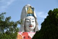 Penang, Malaysia: Guan Yin Buddha at Temple. Royalty Free Stock Photo