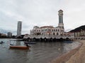 Tanjung Bungah Floating Mosque. Penang. Malaysia Royalty Free Stock Photo