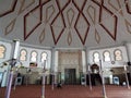 Tanjung Bungah Floating Mosque. Penang. Malaysia Royalty Free Stock Photo