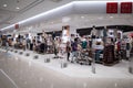 Penang, Malaysia - 9 October, 2022 : Entrance area to a Uniqlo fashion store at Gurney Plaza Penang