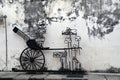 Penang street art - Lebuh cannon